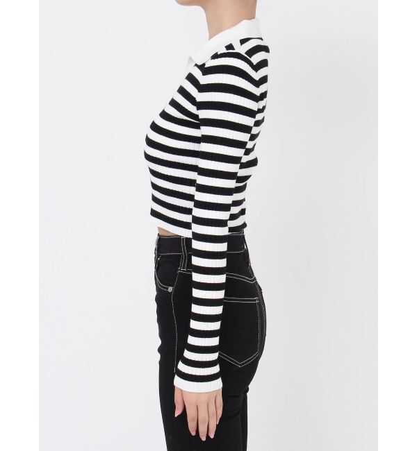 GYDA「POLOニットトップス」|ニット・セーター|