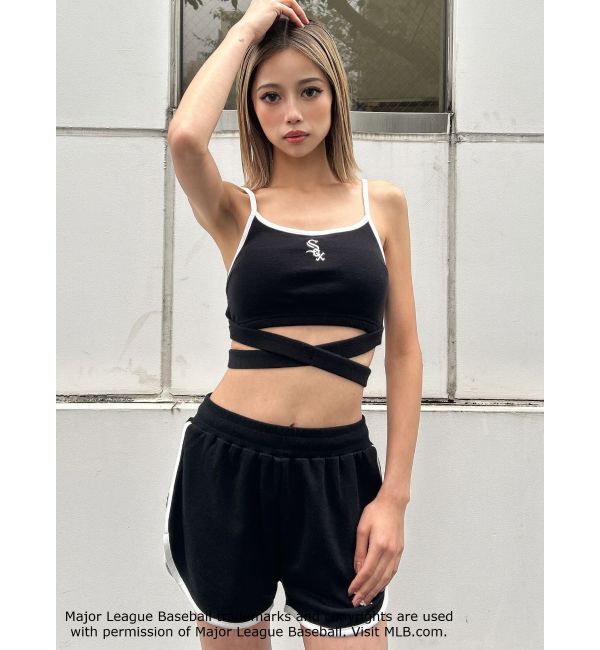 GYDA「GYDA［MLB］フロントクロスビスチェ」|キャミソール|