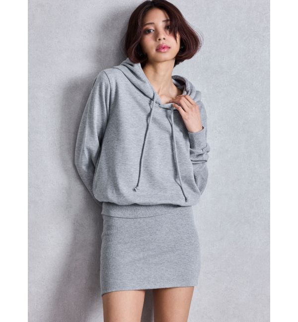 GYDA「ドッキングスウェットワンピース」|ワンピース|