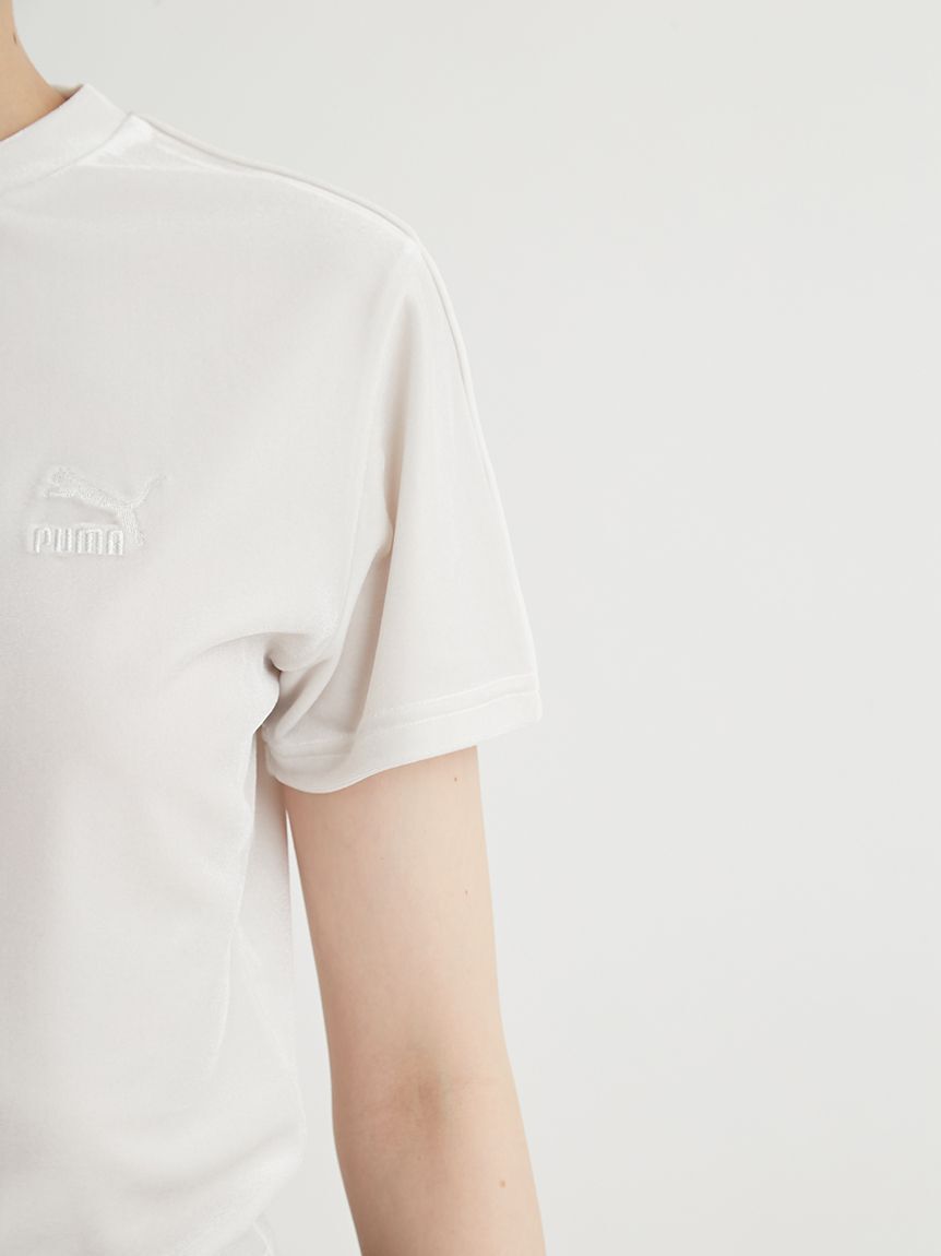 PUMA「【emmi&times;PUMA】T7 TEE」|Tシャツ・カットソー|