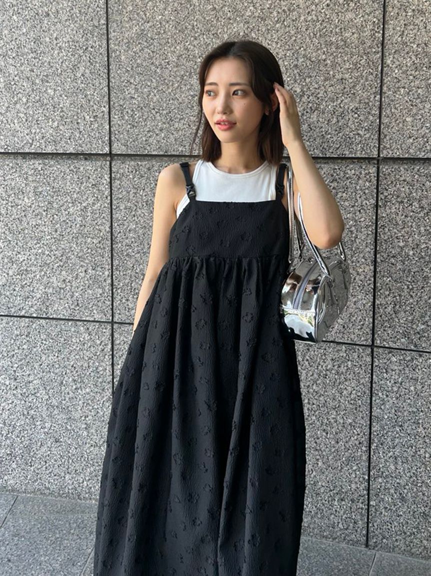 emmi atelier「カップ付きアメスリタンクトップ」|タンクトップ|WHT