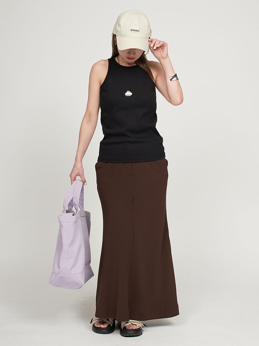 emmi atelier「カップ付きアメスリタンクトップ」|タンクトップ|