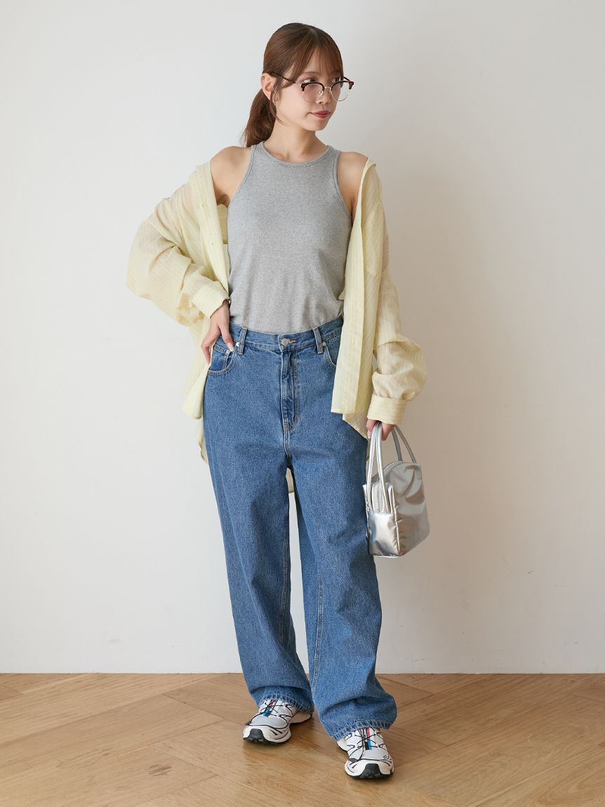 emmi atelier「カップ付きアメスリタンクトップ」|タンクトップ|