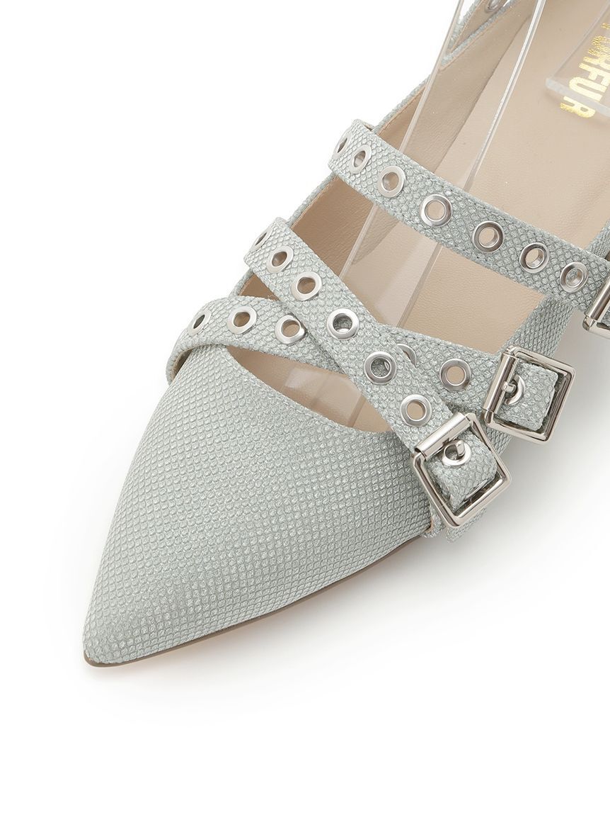 FURFUR「クロスストラップアイレットシューズ」|サンダル|