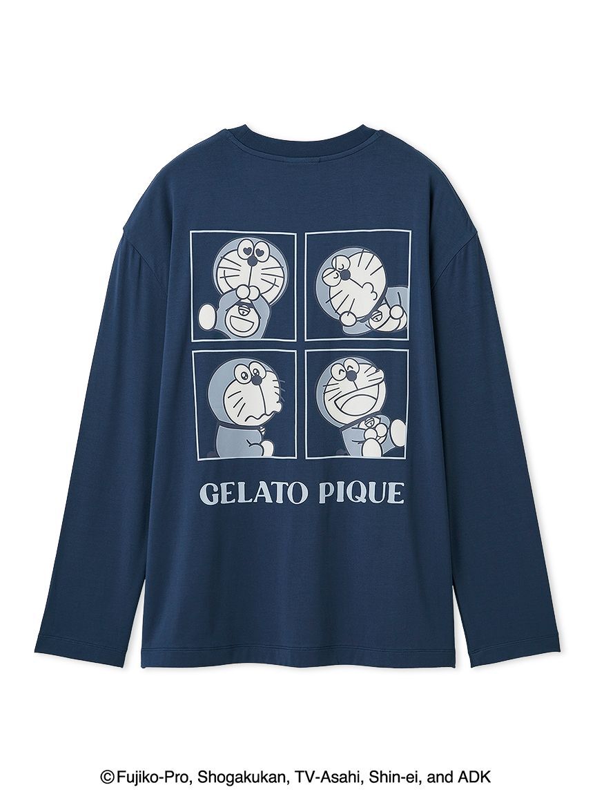GELATO PIQUE HOMME「【ドラえもん】【メンズ】プリントロンT」|ルームウェア|