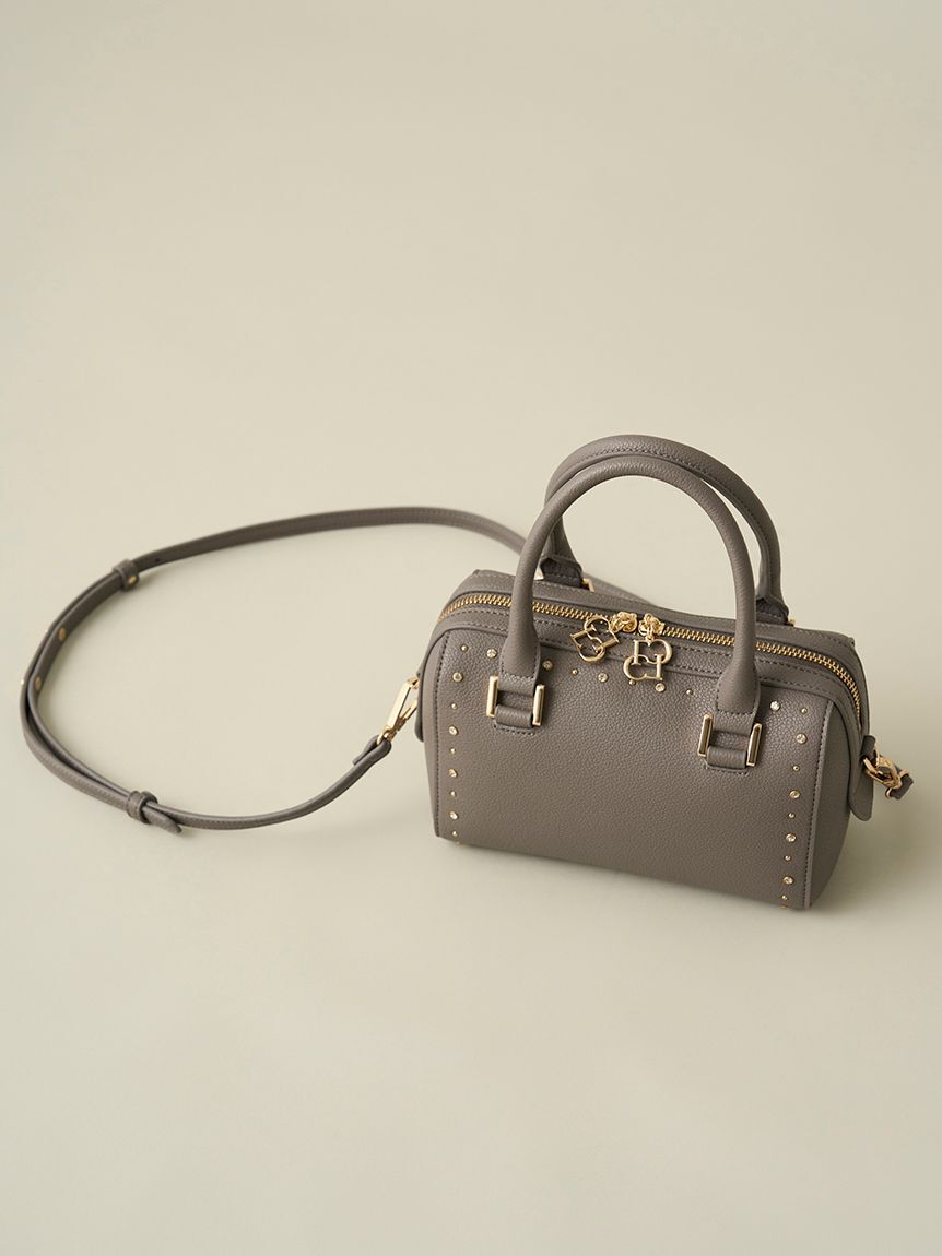 CELFORD「【リュタン】ビジュースタッズボストンバッグ」|ボストンバッグ|