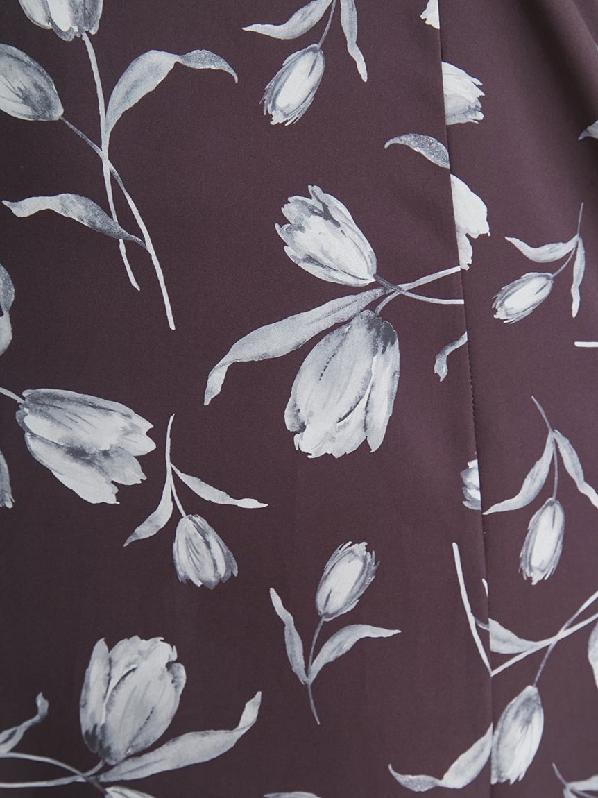 CELFORD「レイヤードフラワープリントワンピース」|ワンピース|