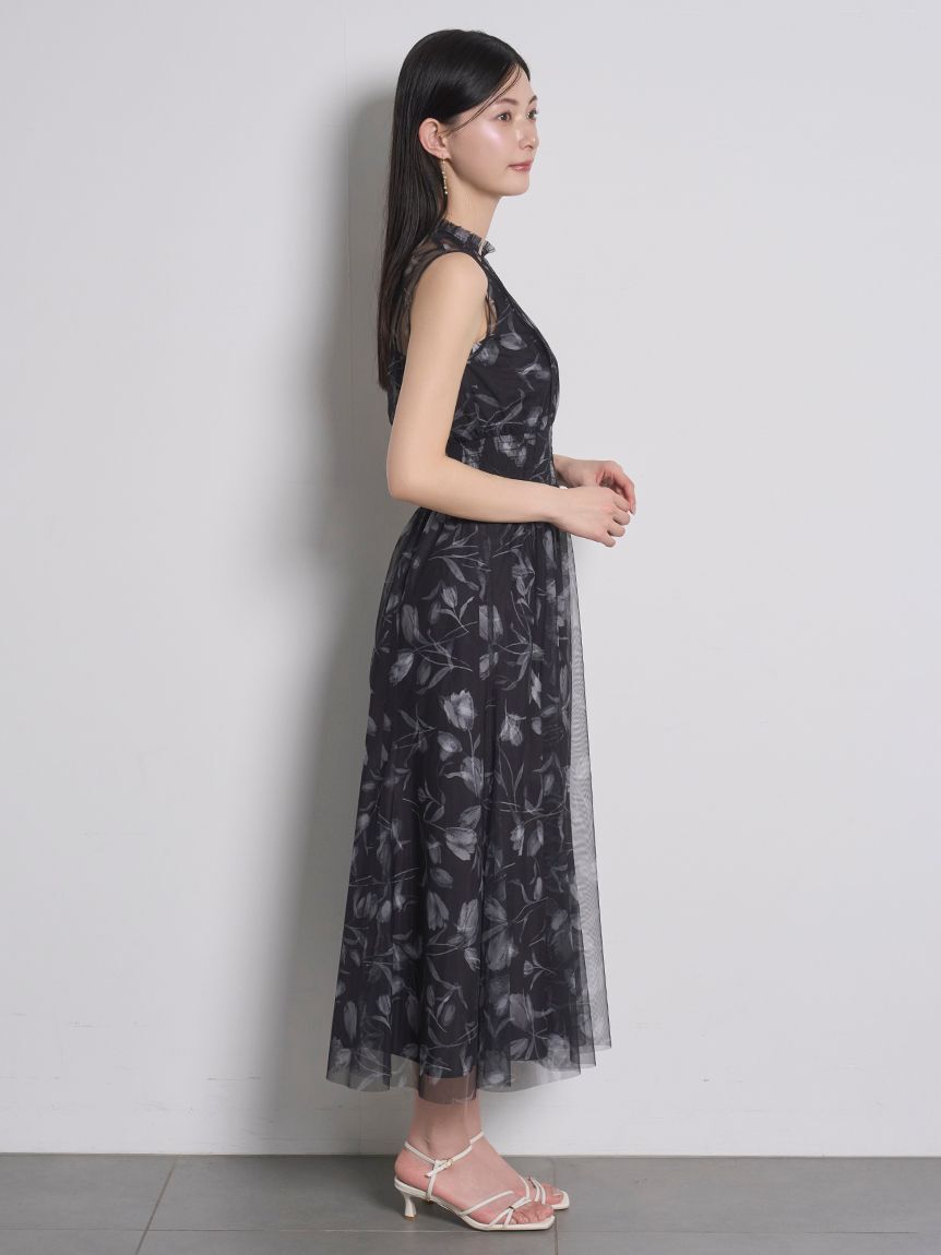 CELFORD「レイヤードフラワープリントワンピース」|ワンピース|