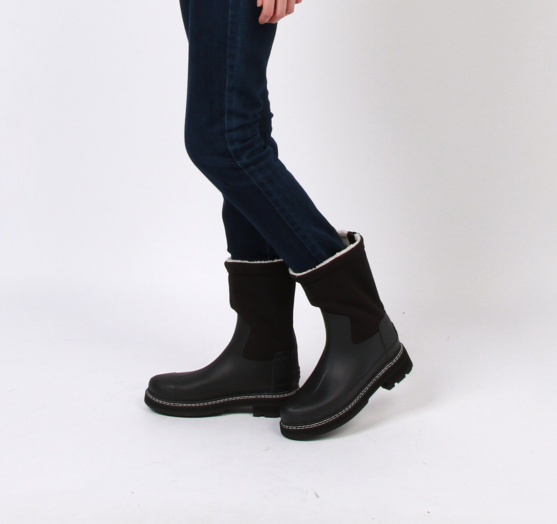 HUNTER「【レディース】リファインドステッチシェルパブーツ」|レインシューズ|