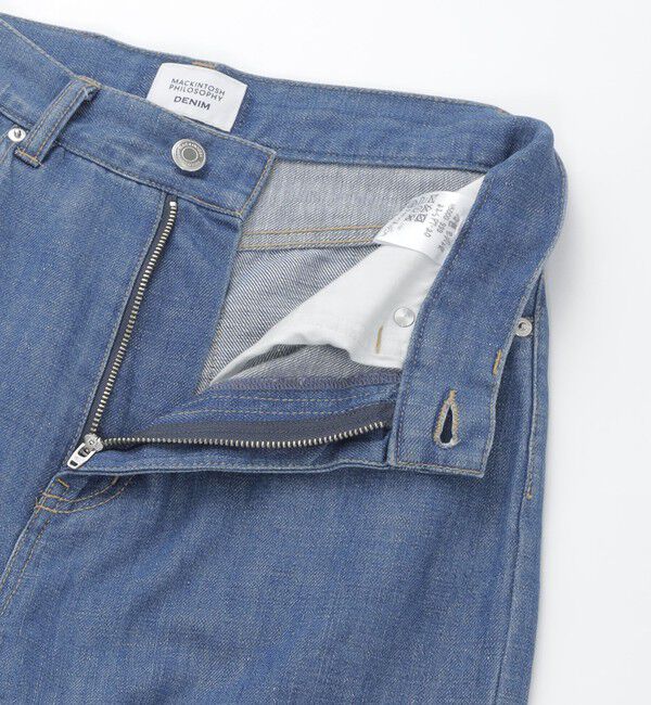 MACKINTOSH PHILOSOPHY「コットンリネンデニムパンツ」|デニム|