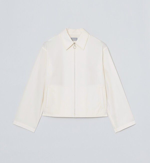 MACKINTOSH PHILOSOPHY「GREY LABEL ジップアップブルゾン」|ブルゾン・スタジャン|エクリュ