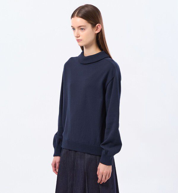 MACKINTOSH PHILOSOPHY「バイカラーロールニット」|ニット・セーター|