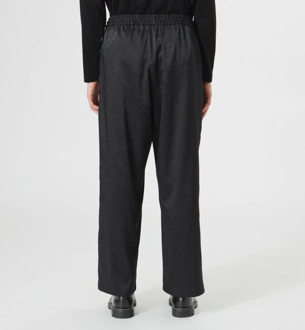  「サテンジャガードワイドパンツ」|その他|