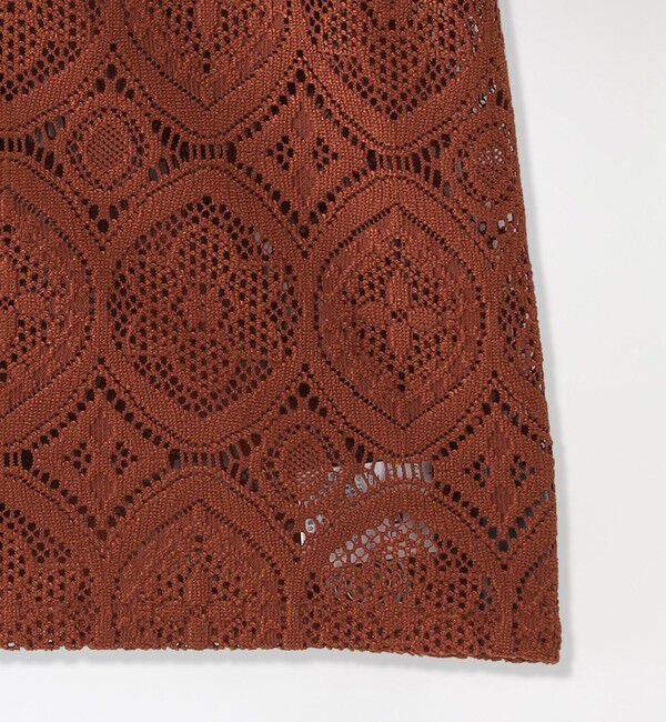  「ジャカードレースショートスリーブシャツ」|シャツ・ブラウス|