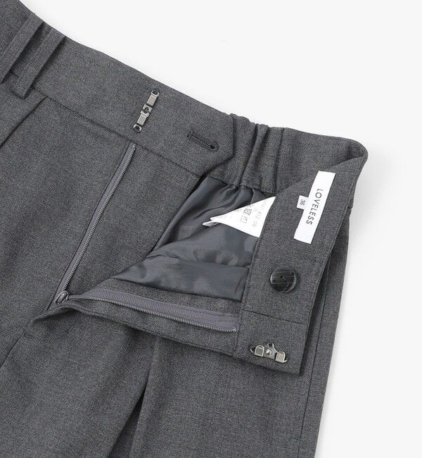  「カシュクールタックワイドパンツ」|スラックス|