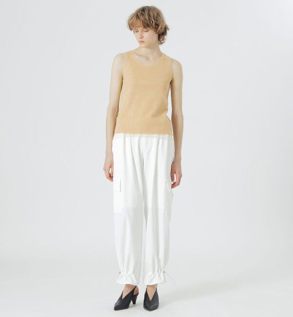  「ラメチュールタンクトップ」|Tシャツ・カットソー|