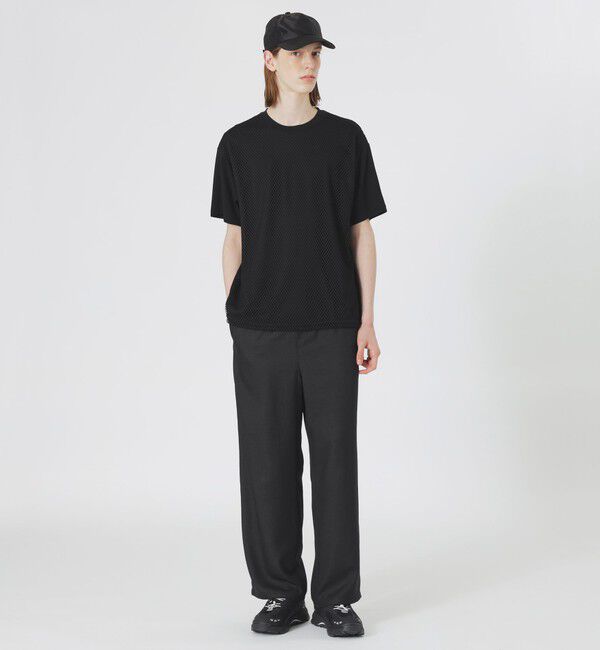  「メッシュレースコンビTシャツ」|Tシャツ・カットソー|