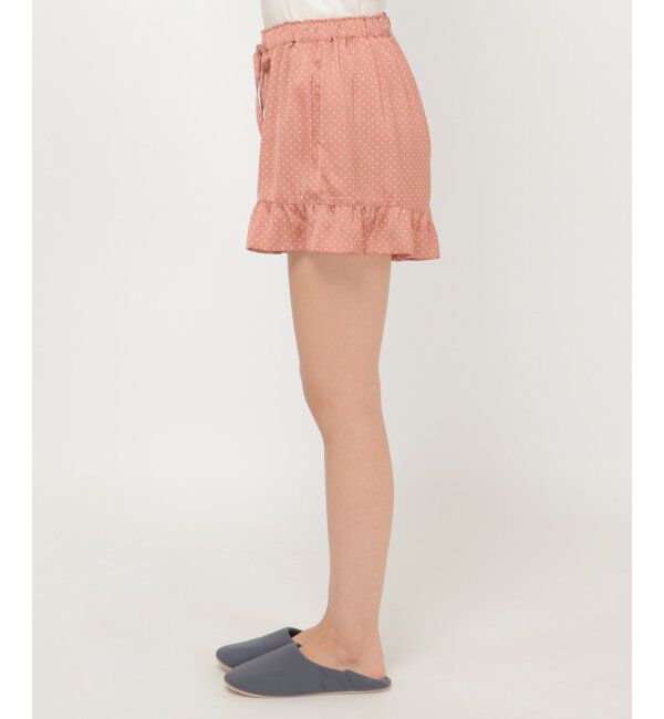 IKKA LOUNGE「ドット柄フリルショートパンツ」|その他|