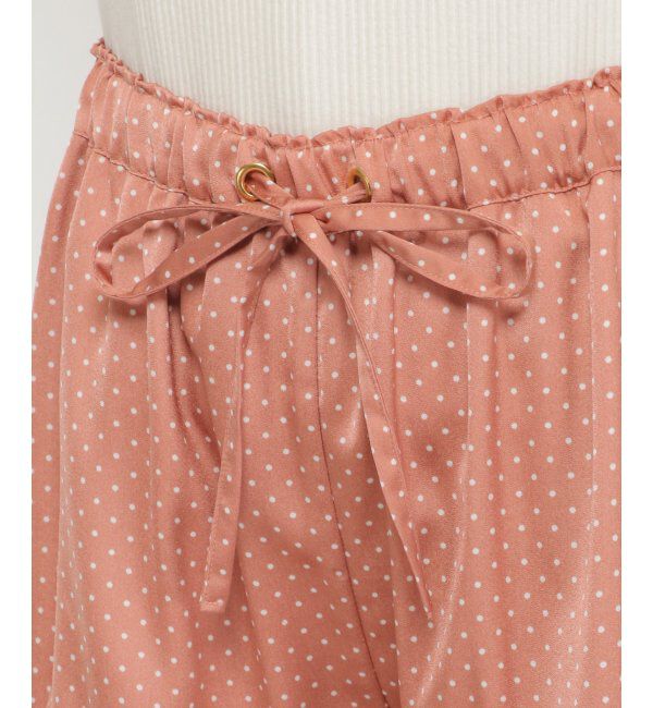 IKKA LOUNGE「ドット柄フリルショートパンツ」|その他|
