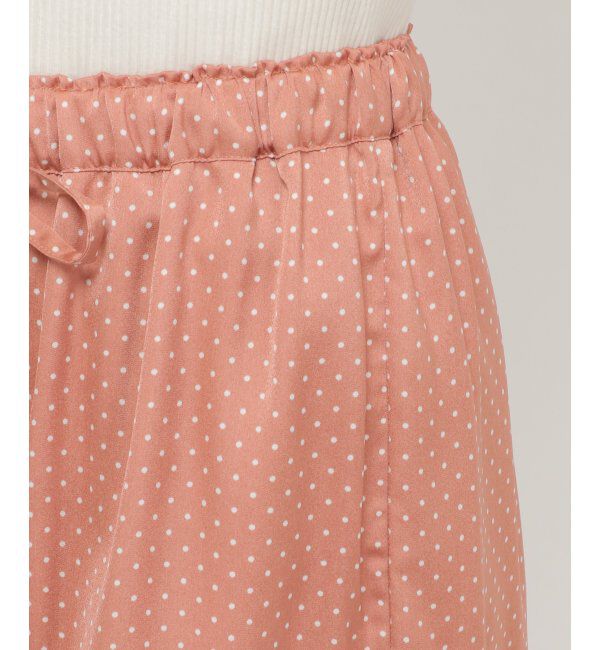 IKKA LOUNGE「ドット柄フリルショートパンツ」|その他|