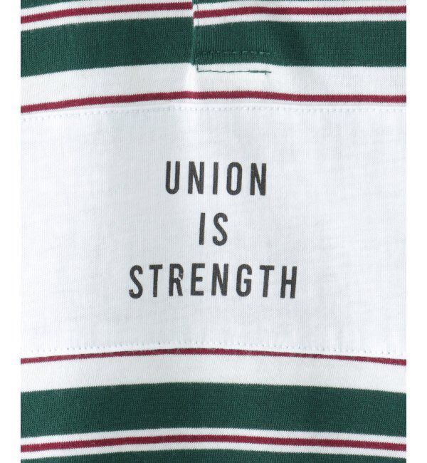 ikka kids「切り替えボーダーラガーTシャツ（120~160cm）」|Tシャツ・カットソー|