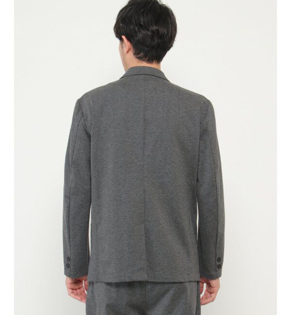 IKKA LOUNGE「【イージーケア／シワ軽減】イージーケアストレッチテーラードジャケット」|テーラードジャケット|