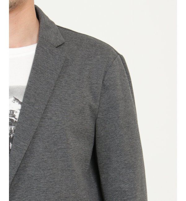 IKKA LOUNGE「【イージーケア／シワ軽減】イージーケアストレッチテーラードジャケット」|テーラードジャケット|