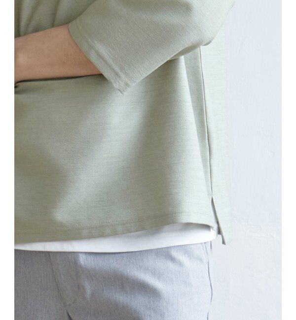 ikka「【吸水速乾】7分easyケアシャツTインナーセット」|シャツ・ブラウス|