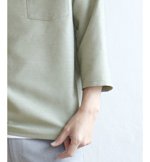 ikka「【吸水速乾】7分easyケアシャツTインナーセット」|シャツ・ブラウス|