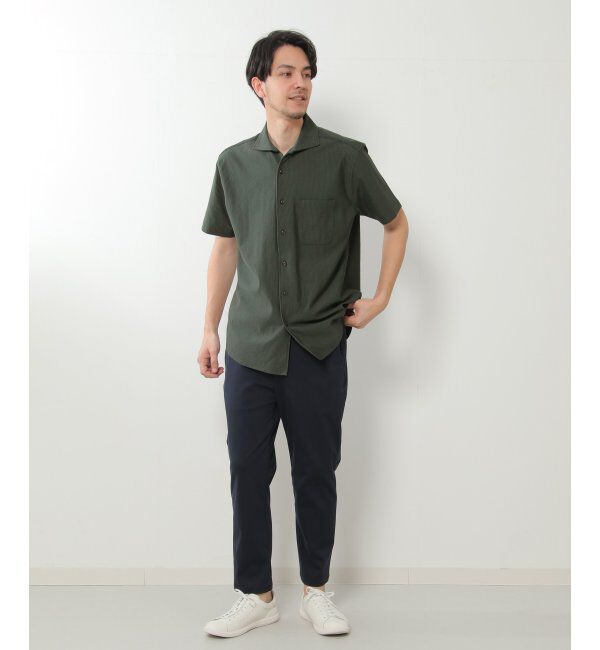 IKKA LOUNGE「ドライラックスフルオープンポロシャツ」|Tシャツ・カットソー|