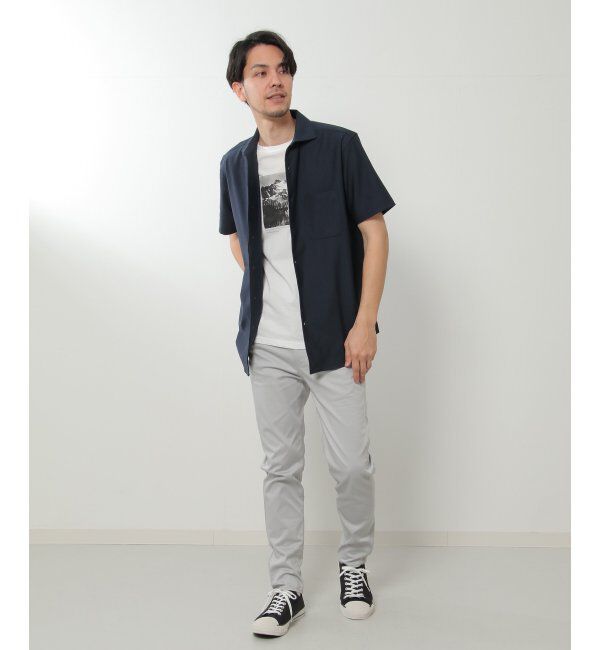 IKKA LOUNGE「ドライラックスフルオープンポロシャツ」|Tシャツ・カットソー|