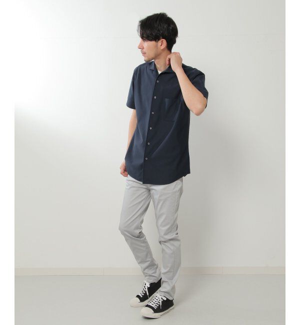 IKKA LOUNGE「ドライラックスフルオープンポロシャツ」|Tシャツ・カットソー|