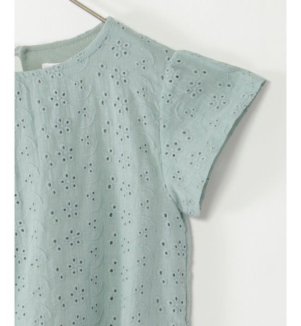 ikka kids「【セットアップ対応】コットンレースブラウス（120~160cm）」|シャツ・ブラウス|