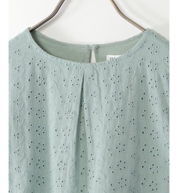 ikka kids「【セットアップ対応】コットンレースブラウス（120~160cm）」|シャツ・ブラウス|