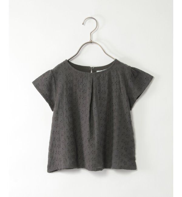 ikka kids「【セットアップ対応】コットンレースブラウス（120~160cm）」|シャツ・ブラウス|