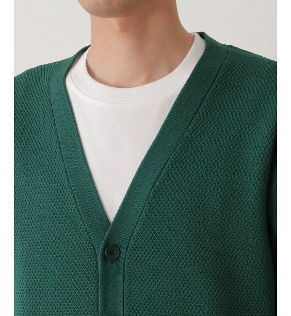 ikka「ラクカルニット鹿の子カーディガン」|その他|