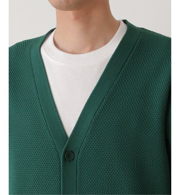 ikka「ラクカルニット鹿の子カーディガン」|その他|