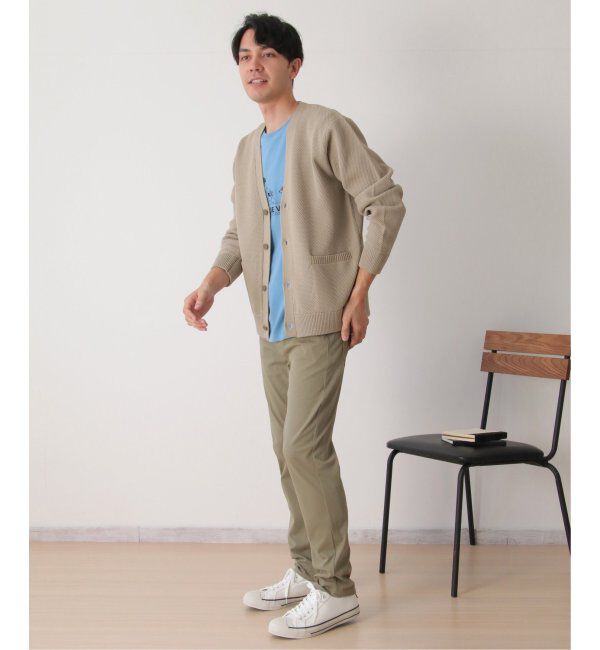 ikka「ラクカルニット鹿の子カーディガン」|その他|