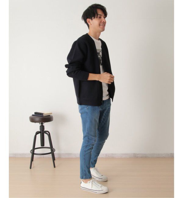 ikka「ラクカルニット鹿の子カーディガン」|その他|