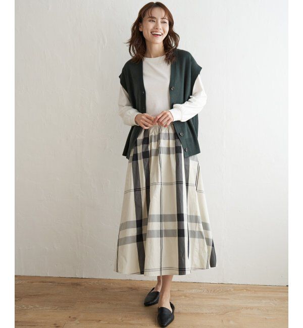 ikka「【2点セット】3WAYニットベストアンアンブル」|ニット・セーター|