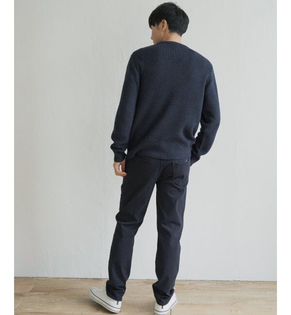 ikka「抗菌アランケーブルリサイクルニット」|プルオーバー|