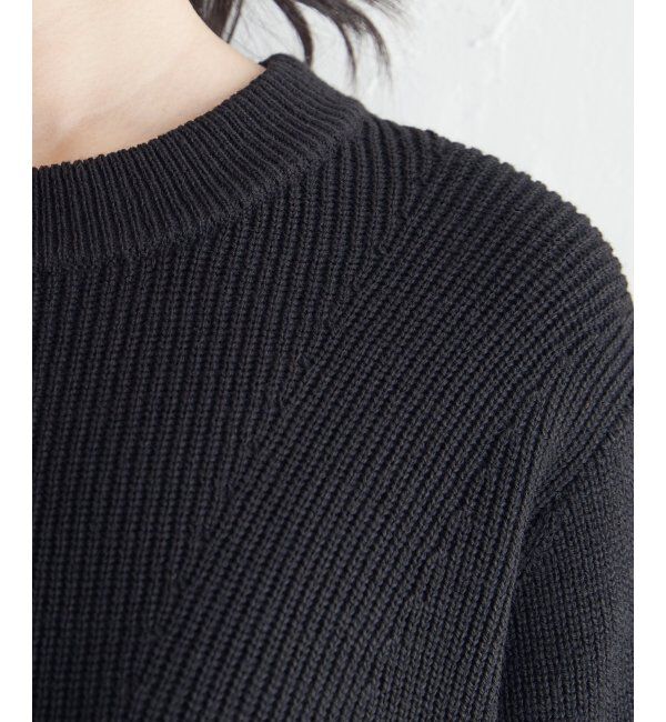ikka「裾レイヤードニットプルオーバー」|プルオーバー|