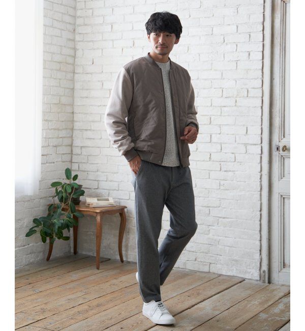 ikka「sorona(R)コンビ中綿ブルゾン」|ブルゾン・スタジャン|