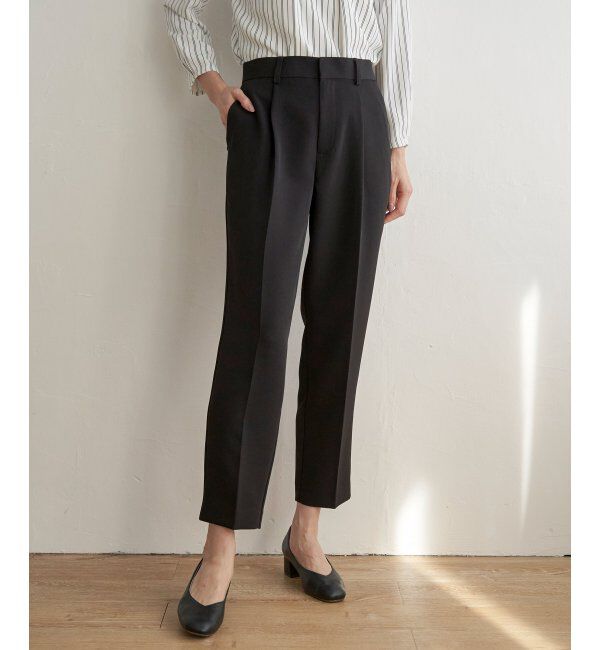 IKKA LOUNGE「【洗濯機で洗える／セットアップ対応】ウォッシャブルテーパードパンツ」|その他|