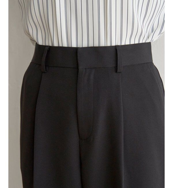 IKKA LOUNGE「【洗濯機で洗える／セットアップ対応】ウォッシャブルテーパードパンツ」|その他|