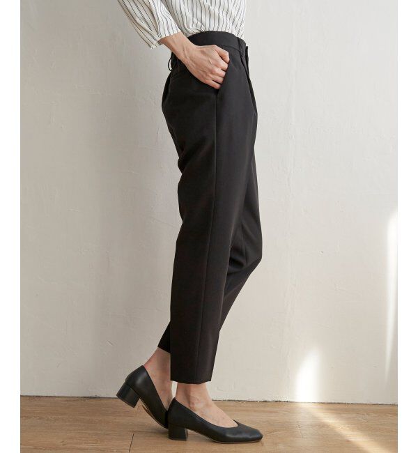 IKKA LOUNGE「【洗濯機で洗える／セットアップ対応】ウォッシャブルテーパードパンツ」|その他|