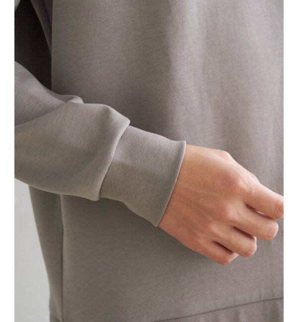 ikka「【抗菌防臭】GOKU楽ダンボールフェイクプルオーバー」|パーカー|