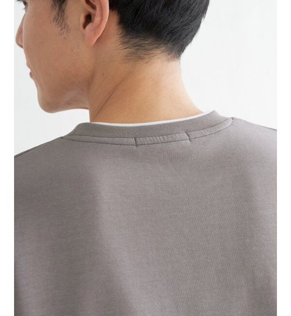 ikka「【抗菌防臭】GOKU楽ダンボールフェイクプルオーバー」|パーカー|