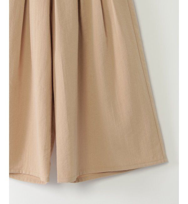 ikka kids「ベルト付きタックワイドパンツ（120~160cm）」|その他|