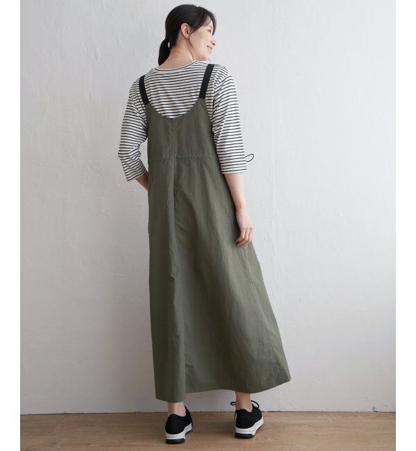 ikka「【2点セット／親子おそろい】ナイロンカーゴキャミワンピースセット」|ワンピース|